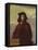 Philosophy, self portrait by Italian artist Salvator Rosa-Salvator Rosa-Framed Stretched Canvas