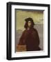 Philosophy, self portrait by Italian artist Salvator Rosa-Salvator Rosa-Framed Giclee Print