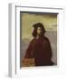 Philosophy, self portrait by Italian artist Salvator Rosa-Salvator Rosa-Framed Giclee Print