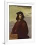 Philosophy, self portrait by Italian artist Salvator Rosa-Salvator Rosa-Framed Giclee Print