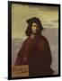 Philosophy, self portrait by Italian artist Salvator Rosa-Salvator Rosa-Framed Giclee Print