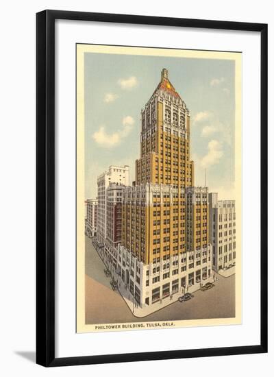 Philtower, Tulsa, Oklahoma-null-Framed Art Print