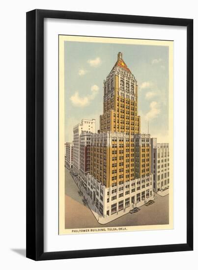 Philtower, Tulsa, Oklahoma-null-Framed Art Print