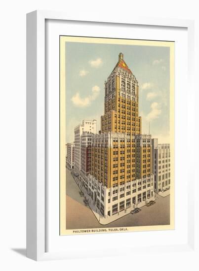 Philtower, Tulsa, Oklahoma-null-Framed Art Print