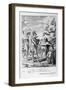 Phineus Is Delivered from the Harpies by Calais and Zethes, 1655-Michel de Marolles-Framed Giclee Print