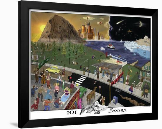 Phish- 101 Songs-null-Framed Poster