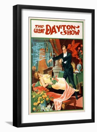 Phllips Climation, Successor to the Great Dayton Show-null-Framed Art Print