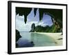 Phnanang Beach, Krabi, Thailand, Asia-Gavin Hellier-Framed Photographic Print