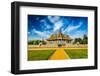 Phnom Penh Tourist Attraction and Famouse Landmark - Royal Palace Complex, Cambodia-DR Travel Photo and Video-Framed Photographic Print