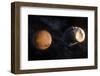 Phobos and Mars, Artwork-null-Framed Photographic Print