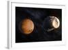 Phobos and Mars, Artwork-null-Framed Photographic Print