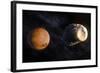 Phobos and Mars, Artwork-null-Framed Photographic Print