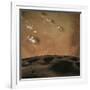 Phobos Orbits So Close to Mars That the Planet Would Fill the Little Moon's Sky-Stocktrek Images-Framed Photographic Print