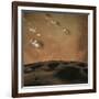 Phobos Orbits So Close to Mars That the Planet Would Fill the Little Moon's Sky-Stocktrek Images-Framed Photographic Print