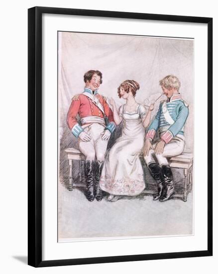 Phoebe: As Soon as You See a Lady with a Pretty Nose You Cannot Help Saying That You Adore Her-Hugh Thomson-Framed Giclee Print