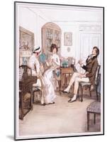 Phoebe: He Is Absolutely Fearless, Susan, He Has Smoked His Pipe in This Room-Hugh Thomson-Mounted Giclee Print