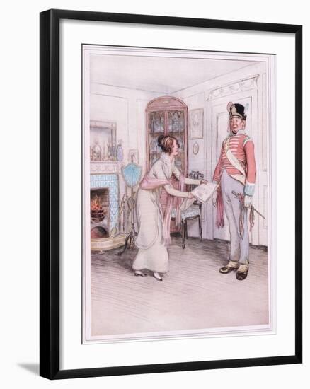 Phoebe: Sergeant-Hugh Thomson-Framed Giclee Print