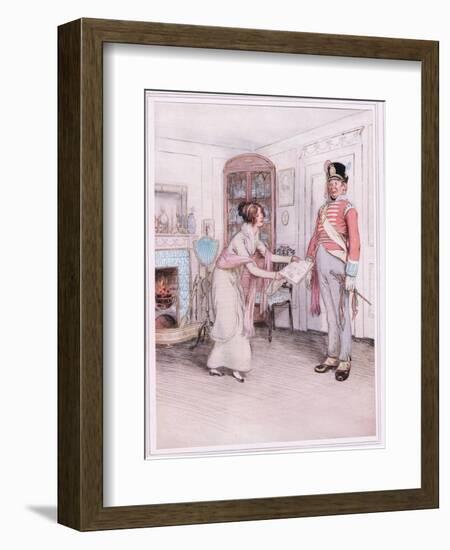 Phoebe: Sergeant-Hugh Thomson-Framed Giclee Print