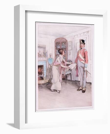 Phoebe: Sergeant-Hugh Thomson-Framed Giclee Print