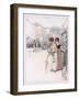 Phoebe: You Know How Gallantly He Swings His Cane-Hugh Thomson-Framed Giclee Print