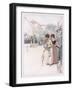 Phoebe: You Know How Gallantly He Swings His Cane-Hugh Thomson-Framed Giclee Print