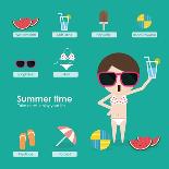 Summer Time-Phoebe Yu-Art Print