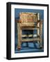 Phoenician Civilization, Ivory and Wood Throne from Prince Tomb at Salamis, Cyprus-null-Framed Giclee Print