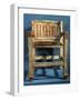 Phoenician Civilization, Ivory and Wood Throne from Prince Tomb at Salamis, Cyprus-null-Framed Giclee Print