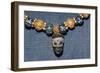 Phoenician glass head on Etruscan Necklace, c7th century BC-Unknown-Framed Giclee Print