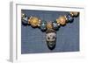 Phoenician glass head on Etruscan Necklace, c7th century BC-Unknown-Framed Giclee Print