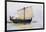 Phoenician Merchant Ship Arriving in Pharos, Watercolor by Albert Sebille (1874-1953), 20th Century-null-Framed Giclee Print