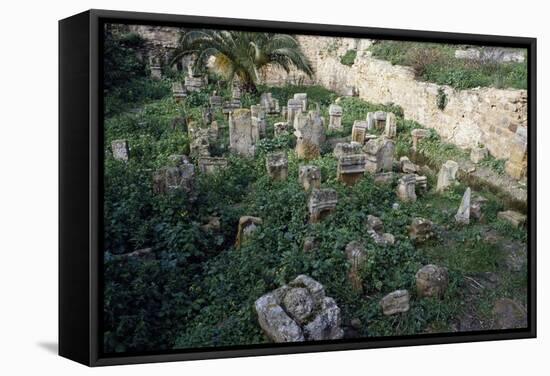 Phoenician-Punic Tanit and Baal Hammon Tophet-null-Framed Stretched Canvas