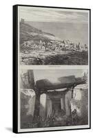 Phoenician Ruins in Malta-null-Framed Stretched Canvas