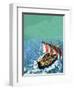 Phoenician Sailing Vessel-English School-Framed Giclee Print