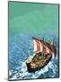 Phoenician Sailing Vessel-English School-Mounted Giclee Print