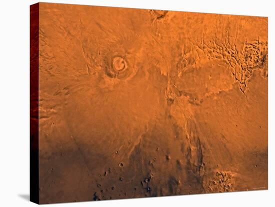 Phoenicis Lacus Region of Mars-Stocktrek Images-Stretched Canvas