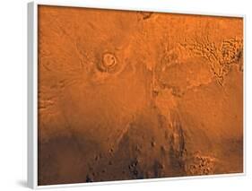 Phoenicis Lacus Region of Mars-Stocktrek Images-Framed Photographic Print