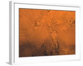 Phoenicis Lacus Region of Mars-Stocktrek Images-Framed Photographic Print