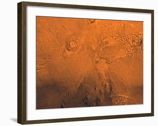 Phoenicis Lacus Region of Mars-Stocktrek Images-Framed Photographic Print