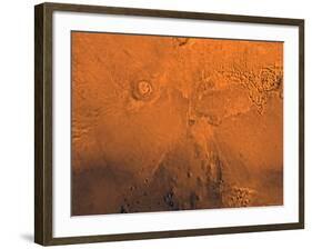 Phoenicis Lacus Region of Mars-Stocktrek Images-Framed Photographic Print