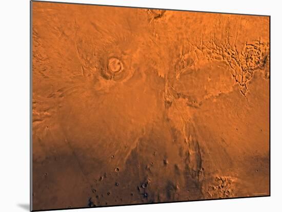 Phoenicis Lacus Region of Mars-Stocktrek Images-Mounted Photographic Print