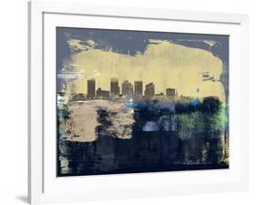 Phoenix Abstract Skyline II-Emma Moore-Framed Art Print