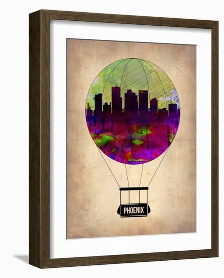 Phoenix Air Balloon-NaxArt-Framed Art Print