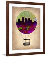 Phoenix Air Balloon-NaxArt-Framed Art Print