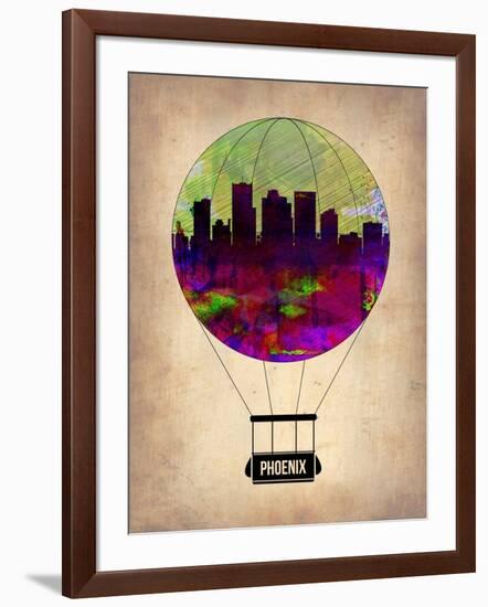 Phoenix Air Balloon-NaxArt-Framed Art Print