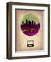 Phoenix Air Balloon-NaxArt-Framed Art Print