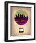 Phoenix Air Balloon-NaxArt-Framed Art Print