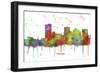 Phoenix Arizona Skyline MCLR 1-Marlene Watson-Framed Giclee Print