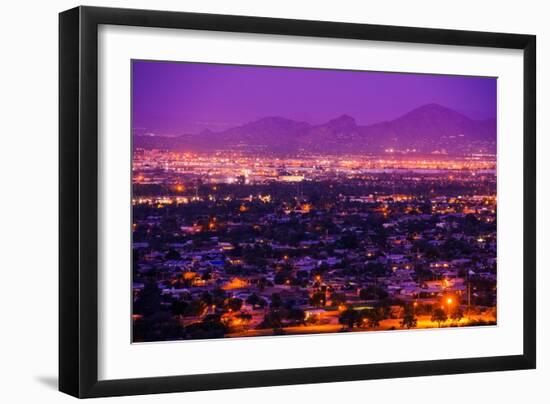 Phoenix Arizona Suburbs-duallogic-Framed Photographic Print