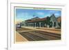 Phoenix, Arizona - Union Depot Exterior View-Lantern Press-Framed Premium Giclee Print